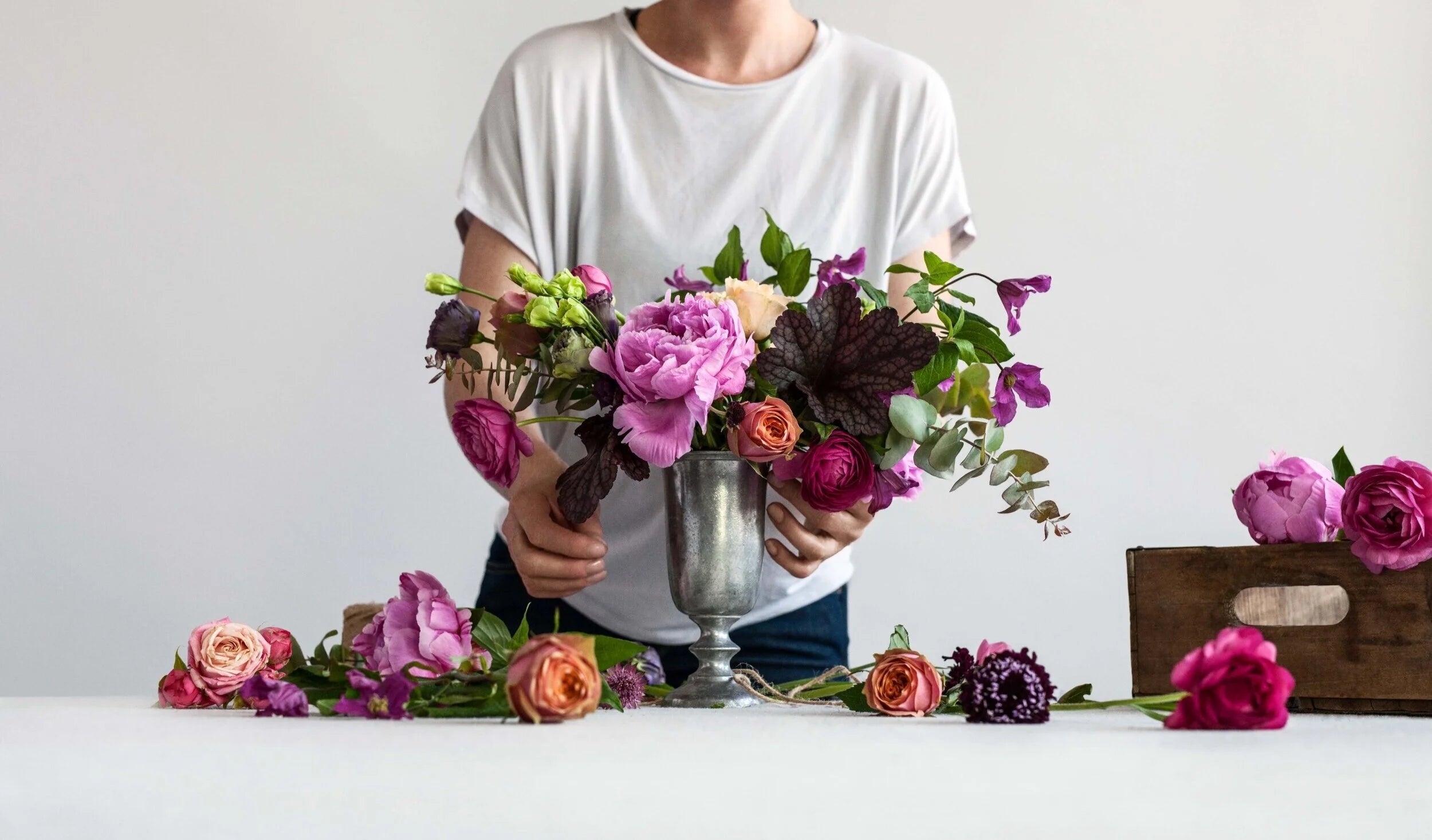 Conor Mink florist portrait